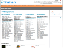 Tablet Screenshot of onradio.lv